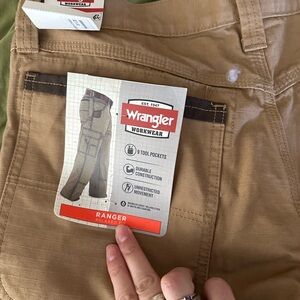 Wrangler Tan Workwear Pants